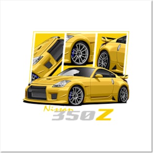 Nissan 350Z, JDM Car Posters and Art